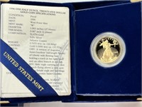 1996 1/2 oz. Gold Proof Eagle