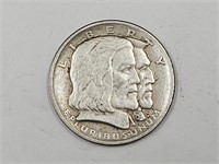 1936  Long Island Silver Half Dollar Coin