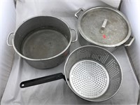 Aluminum Cooking Pans With Strainer