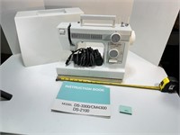 Dual Sewing Machine with Case