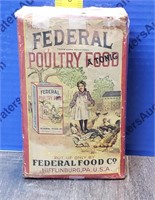 Vintage Federal Poultry Food