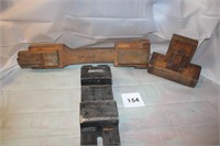 3 EARLY WOODEN FOUNDARY MOLDS