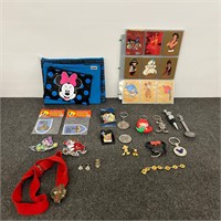 Disney Lot - Patches, Cards, Keychains & More