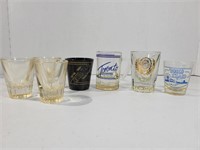 Shot Glasses Including Boblo Island