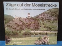 Zuge auf der Moselstrecke, Steam, Diesel