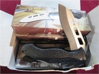 (6) NIGHTHAWK TACTICAL KNIVES, MINT IN BOX