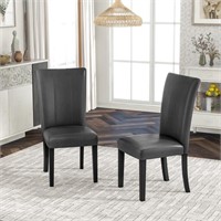 Set of 2 Upholstered Seat Chairs