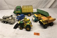 Lot of Tonka Toy Trucks and Cars