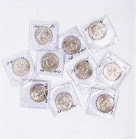 Coin 10 - 1948-D Ben Franklin Halves in B.U.