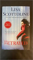 Lisa Scottoline signed book~ Betrayed