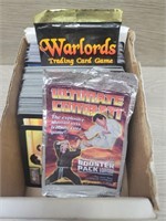 72 Warlords Trading Card Game Cards & 105