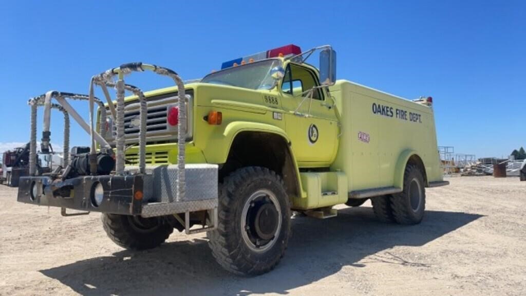 Chevy C70 Fire Truck