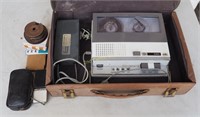 Vintage Aiwa T P 703 Transistor Tape Recorder