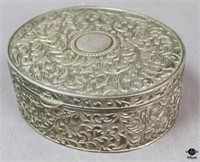 Silver Plate Jewelry Box