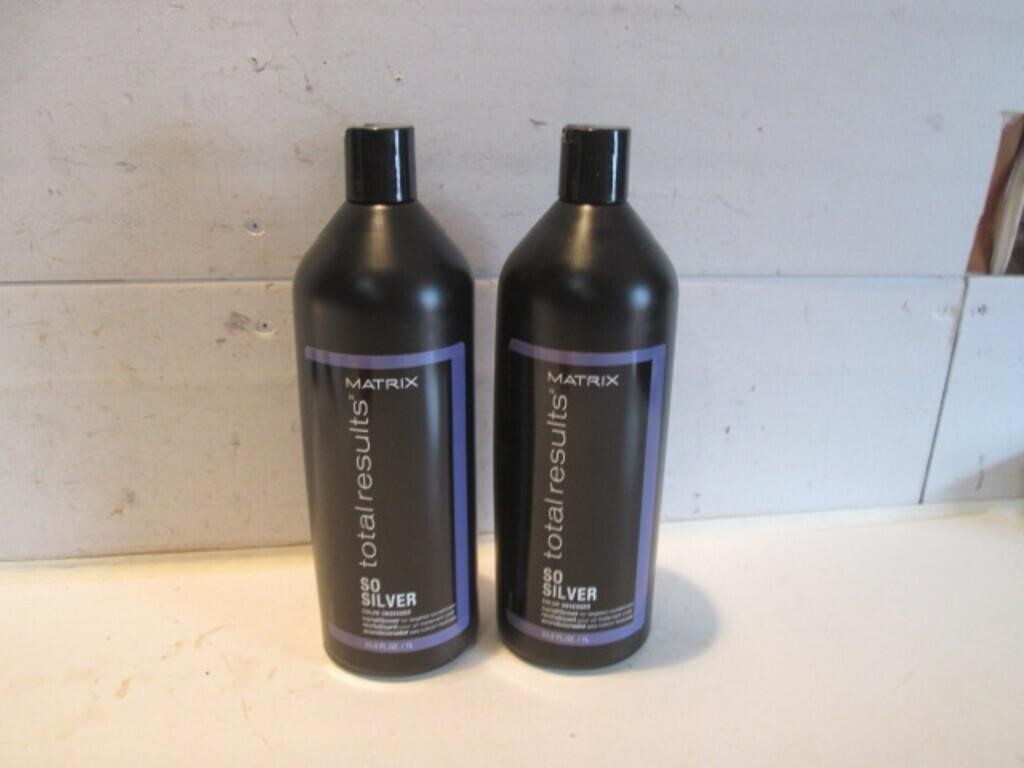 2x MATRIX SO SILVER SALON HAIR CONDITIONER