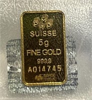 G - 5g SUISSE FINE GOLD