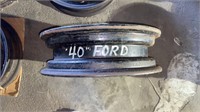 Set of 4, 1940 Ford wheels