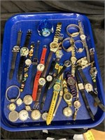 JUMBO WATCHES AND PARTS & PCS LOT