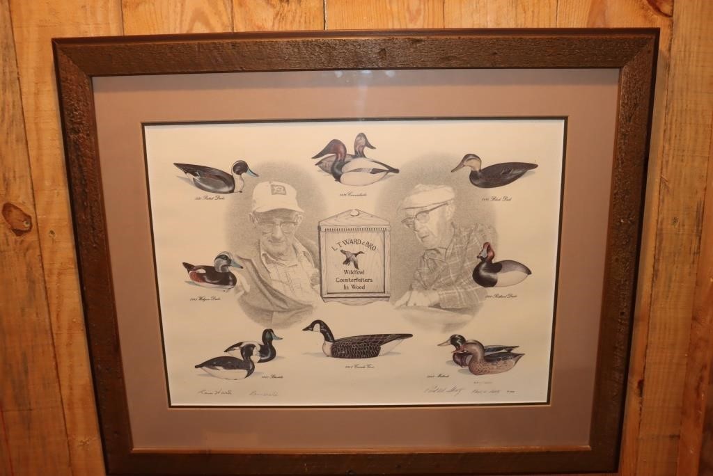 L T Ward & Bros framed print of their best style