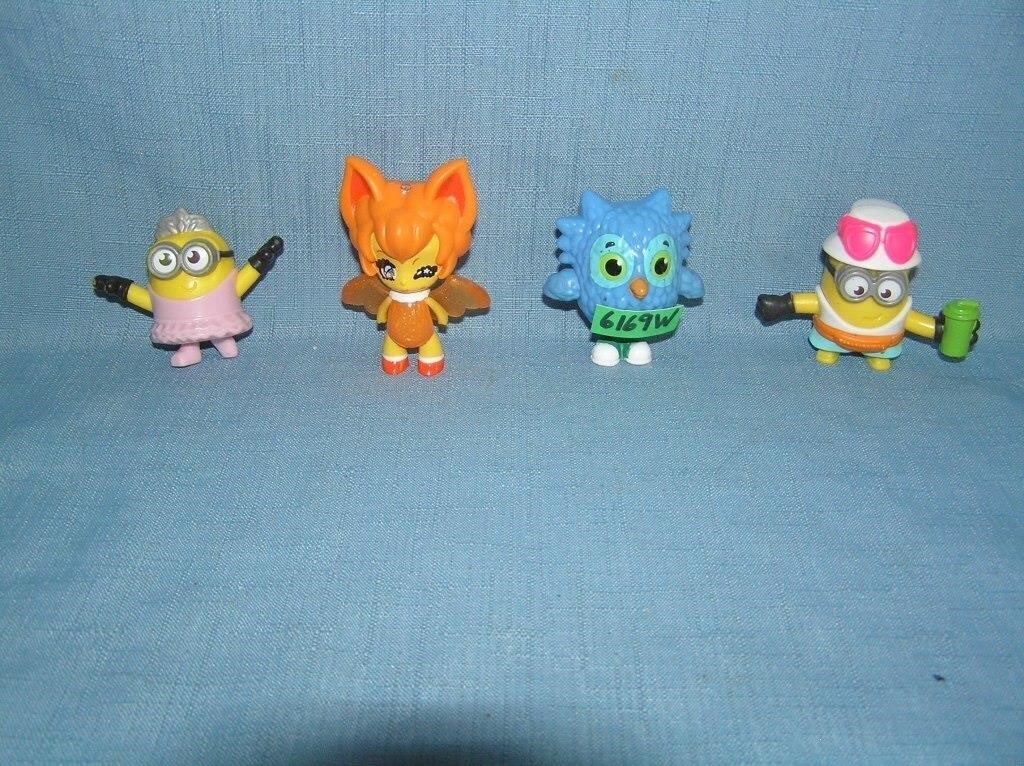 Group of collectible toys