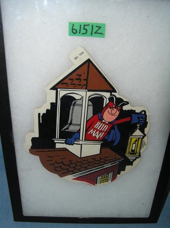 Vintage Budweiser Budman advertising display piece