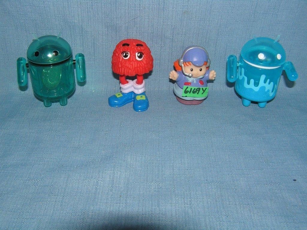 Group of collectible toys