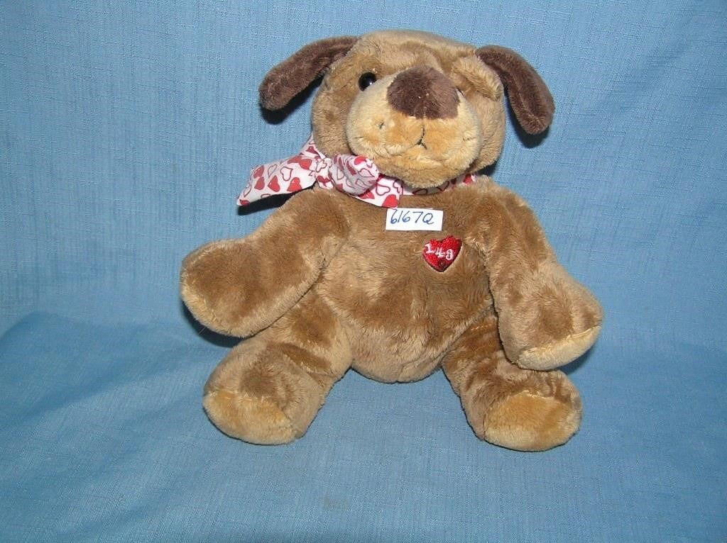 Plush dog toy