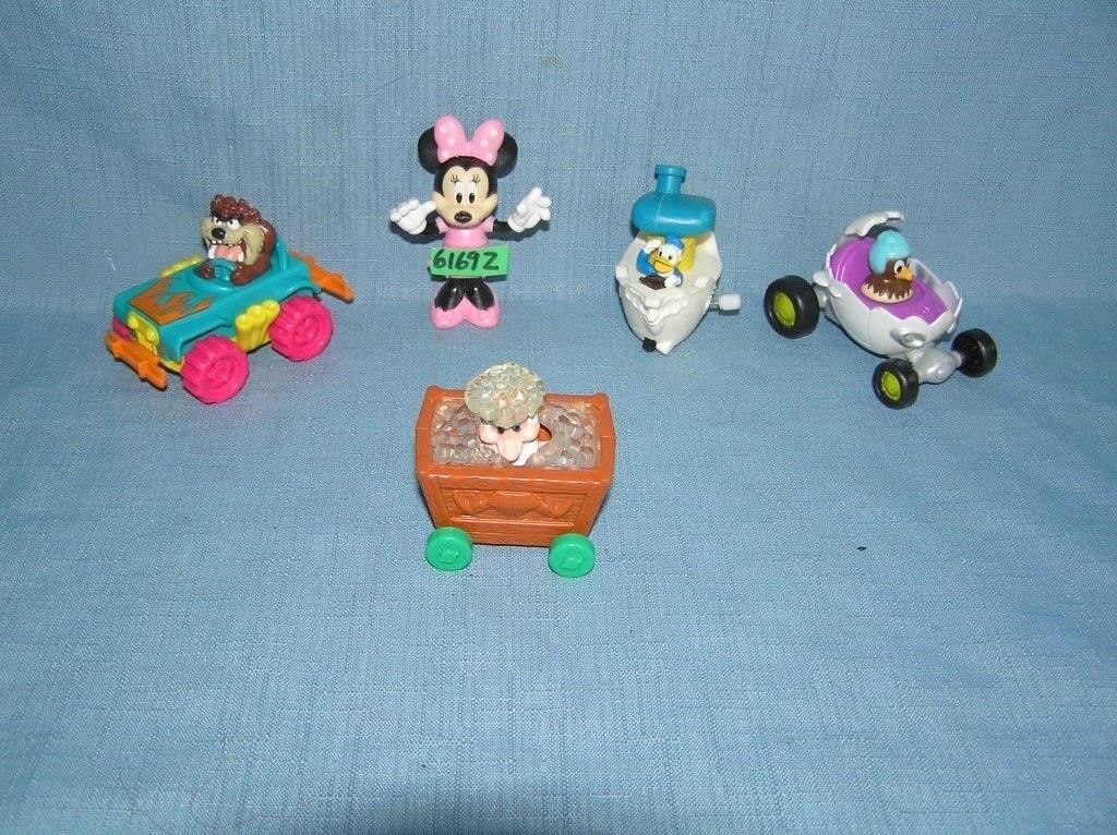 Group of collectible toys