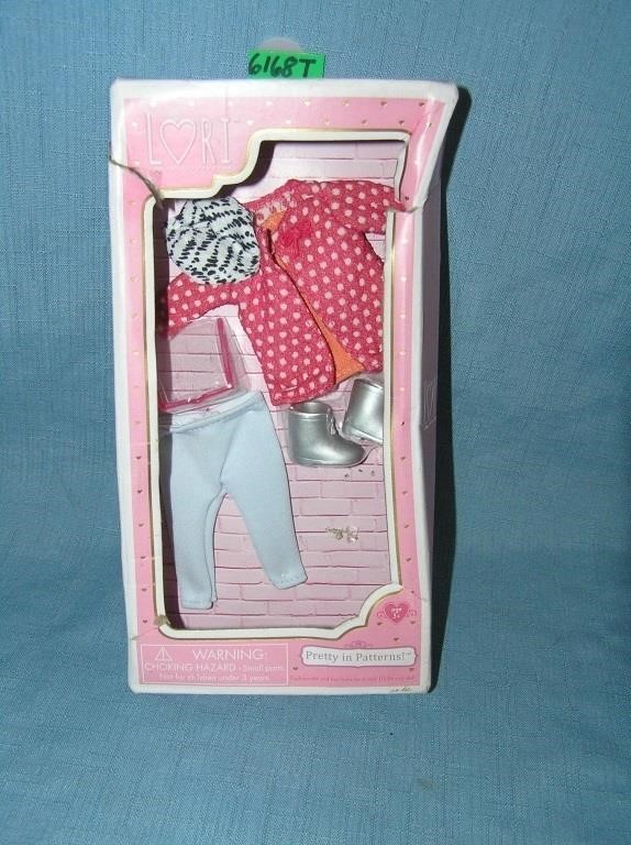 Lori preety in patterns doll outfit set with origi