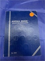 Buffalo Nickel Book Not Full