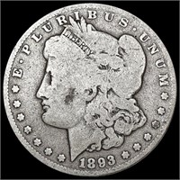 1893-CC Morgan Silver Dollar NICELY CIRCULATED