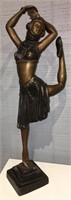 Bronze Sculpture Of Dancer