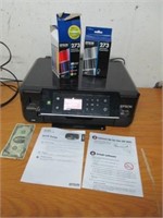 Epson XP-620 Printer w/ LIt & Unused Ink -