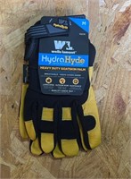 Hydra Hyde M Leather Work Gloves, New