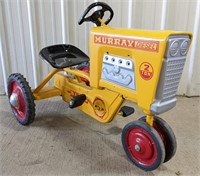 (JJ) Vtg. Metal Murray Pedal Tractor "Diesel