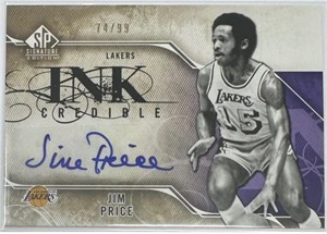 2009 SP Uppderdeck Jim Price Autographed /99