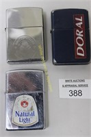 Zippo Lighters - (3)