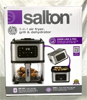Salton 3 In 1 Air Fryer (open Box)