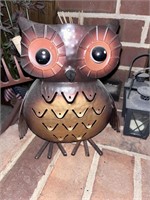 Vintage Metal Decorative Owl