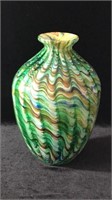 9.75" Art Glass Vase