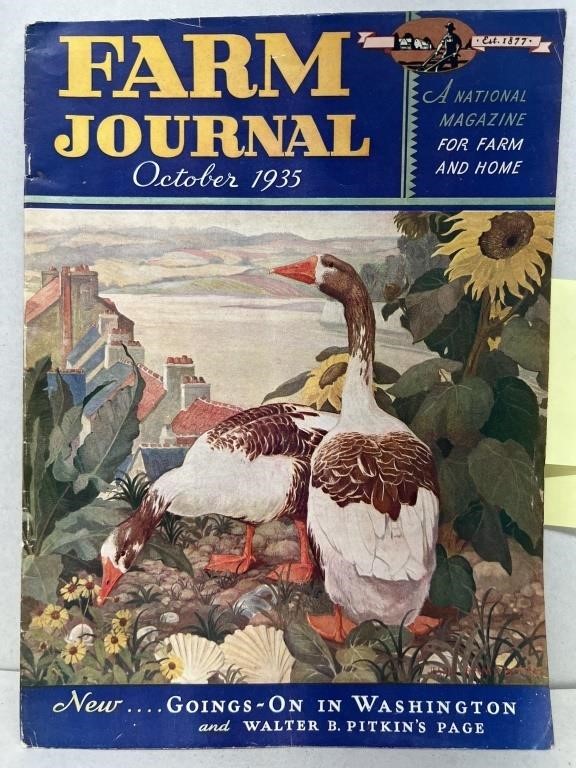 1935 Farm journal illustrated 58 pages