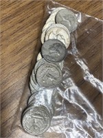 25 silver quarters