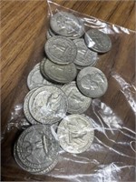 25 silver quarters