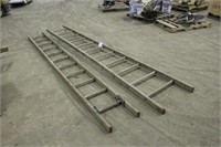 24FT Wooden Combination Ladder