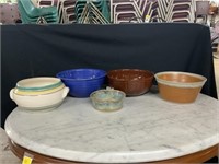 5 POTTERY PIECES