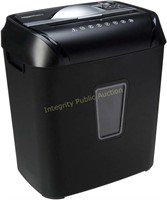 Basics Cross-Cut Paper and Credit Card Shredder*