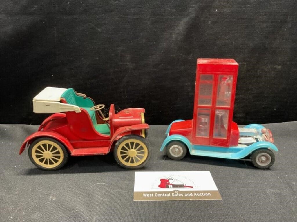 Tin Litho and Plastic Cars