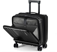 TydeCkare 16 Luggage  2 Laptop Slots  Black