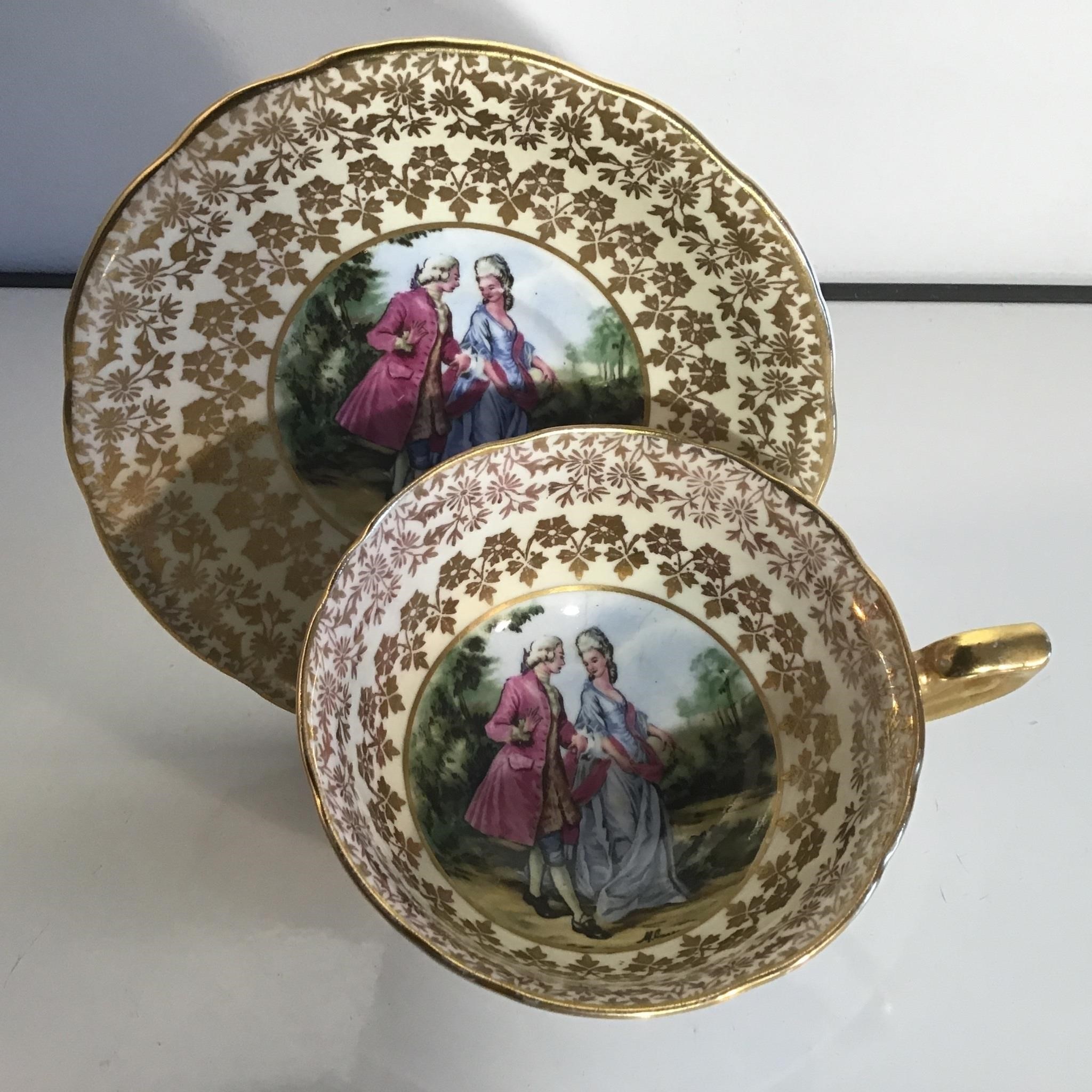 WINDSOR TEACUP & SAUCER SIGNED