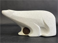 Det Norske Veritas 1864 Stone Polar Bear